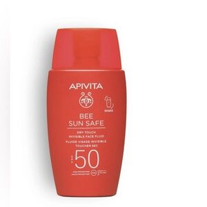 Apivita Bee Sun Safe Dry Touch Invisible Face Fluid- SPF50